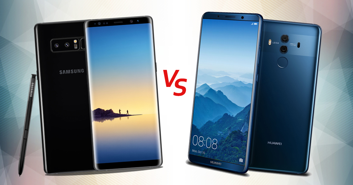Langwerpig Jaarlijks slinger Adu Spesifikasi Samsung Galaxy Note 8 vs Huawei Mate 10 Pro!
